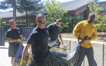 Navy Sailors Return to California Bay Area For Cleanup