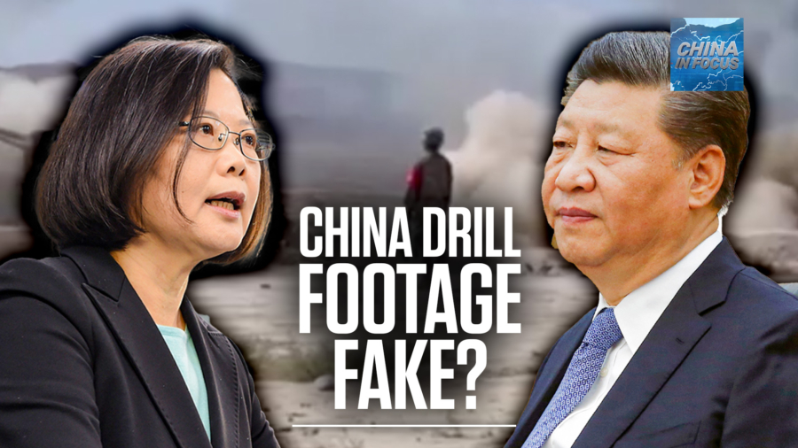 China's Drill Footage 'Not True': Taiwan
