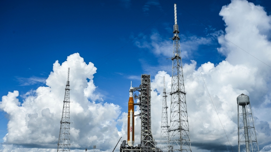 NASA Tests New Moon Rocket, 50 Years After Apollo