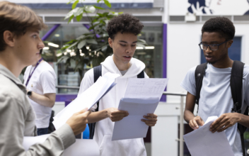 UK Students Receive Exam Results
