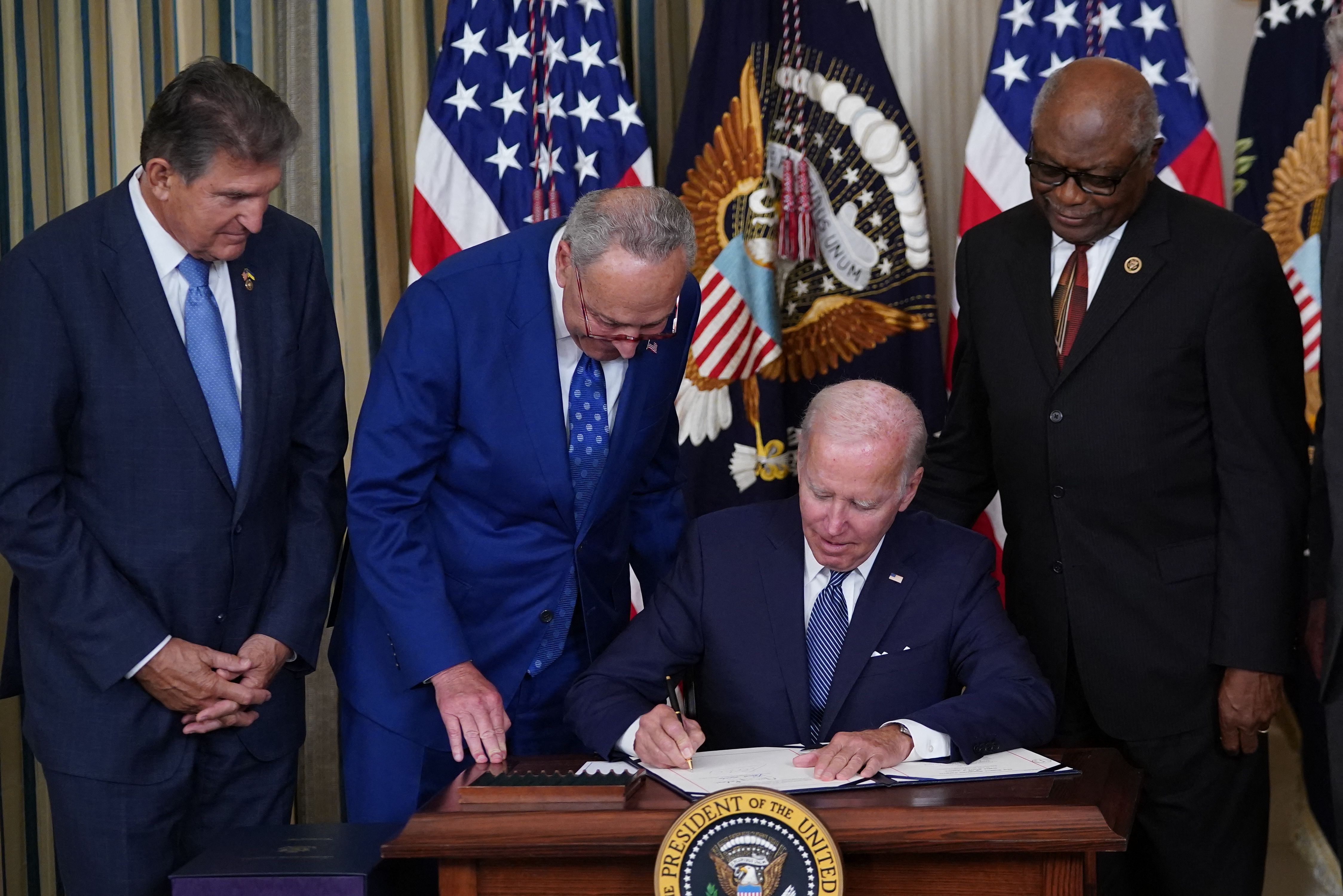 Biden Signs ‘Inflation Reduction Act’ Into Law