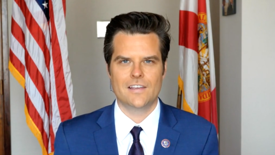 Rep. Matt Gaetz: Mar-a-Lago Raid Was Extreme, Dangerous Politics and Will Backfire