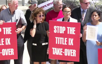 Groups Rally in DC to Oppose Title IX Changes