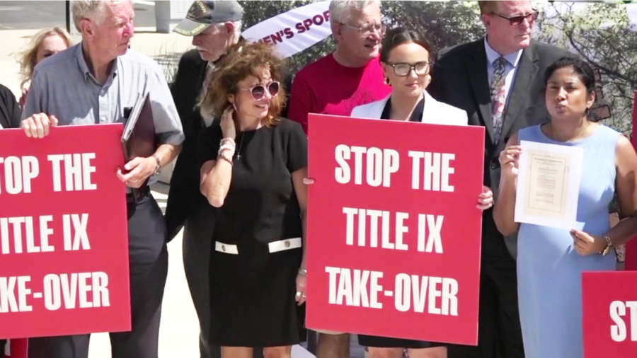Groups Rally in DC to Oppose Title IX Changes