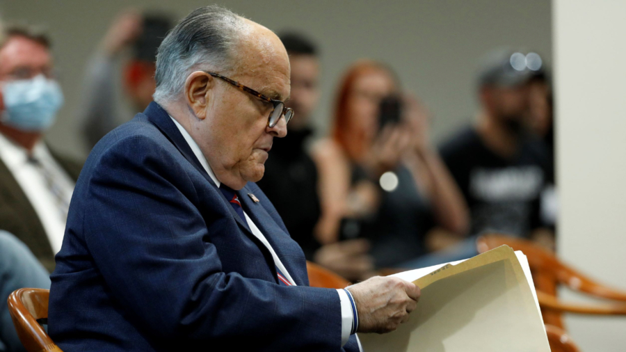 Giuliani Testifies in Georgia Criminal Probe Into 2020 Election