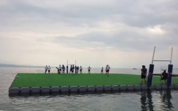 30-Yard Rugby Pitch on Lake Geneva