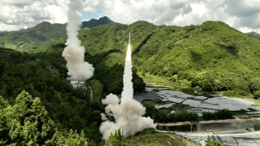 China Fires Several Ballistic Missiles Into Water Near Taiwan