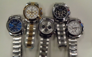 CBP Officers Seize Nearly $7 Million Worth of Fake Cartier Jewelry and Rolex Watches
