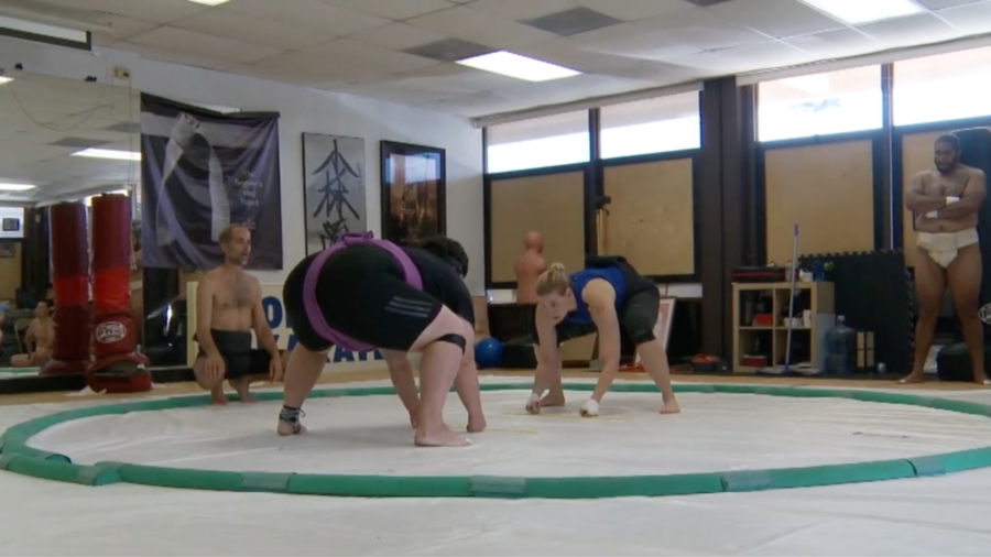 US Sumo Open Coming to Los Angeles, Wrestlers Train