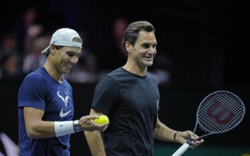 Federer’s Final Match Comes in Doubles Alongside Rival Nadal