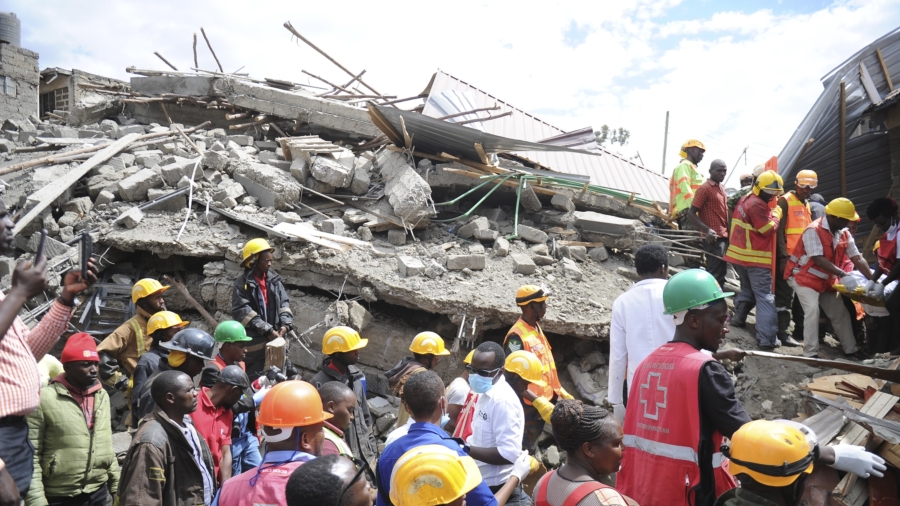 Building Collapse Near Kenyan Capital Kills 3; More Missing