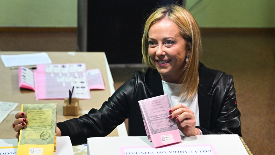 Italy's Right-Wing, Led by Meloni, Set to Win Election