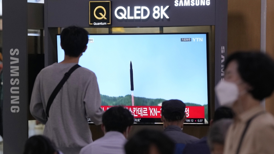 North Korea Test Launches Missiles on Eve of Harris Trip to Seoul