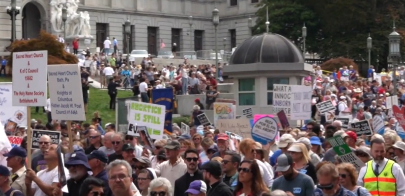 Thousands Gather at Pennsylvania March for Life | NTD