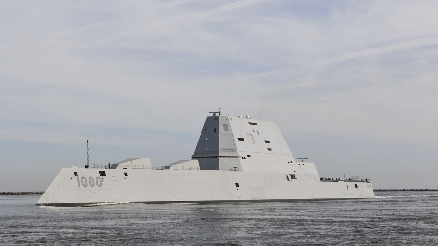 US Navy Sends Its Most Advanced Surface Warship to East Asia