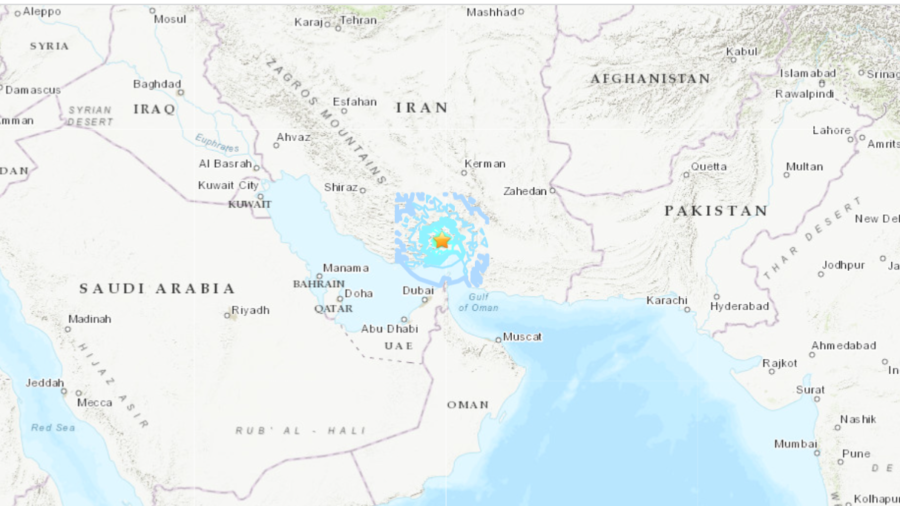 Magnitude 5.5 Earthquake Strikes Southern Iran Region: EMSC