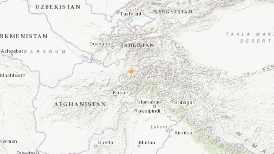 Magnitude 4 8 Earthquake Strikes Hindu Kush Region Afghanistan EMSC NTD