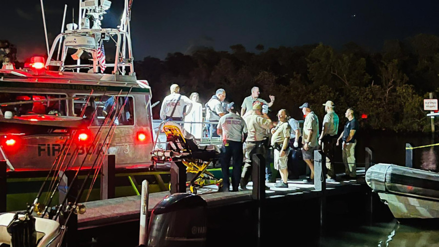 Boat Hits Channel Marker Off Miami, Injures 11 People