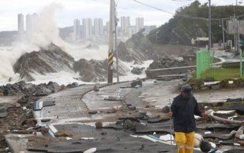 Typhoon Batters Sout Korea With 3 Feet of Rain, Damaging Winds