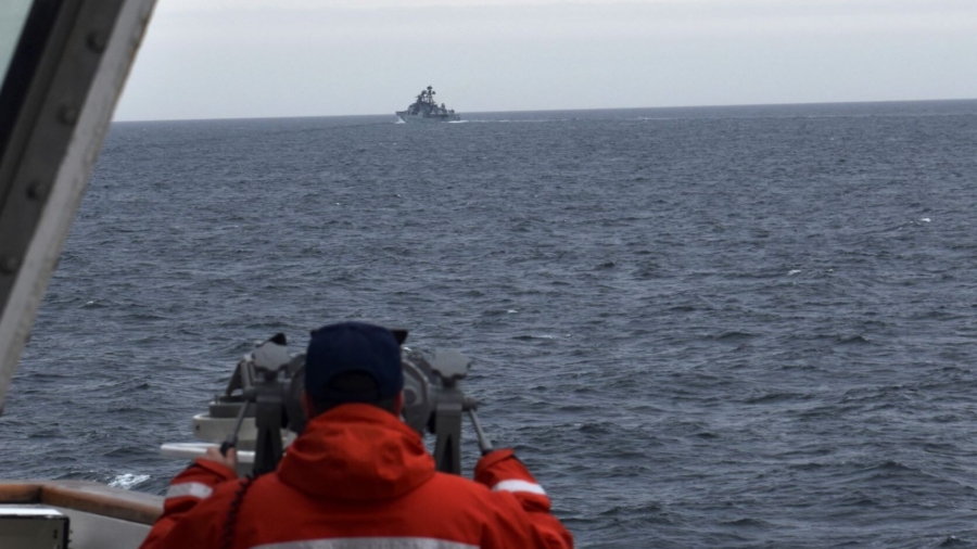 Chinese Guided Missile Cruiser, Russian Warships Spotted Near Alaska