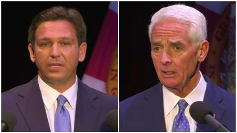 In Debate, DeSantis Ducks Crist's Claims About 2024 Presidential Ambitions