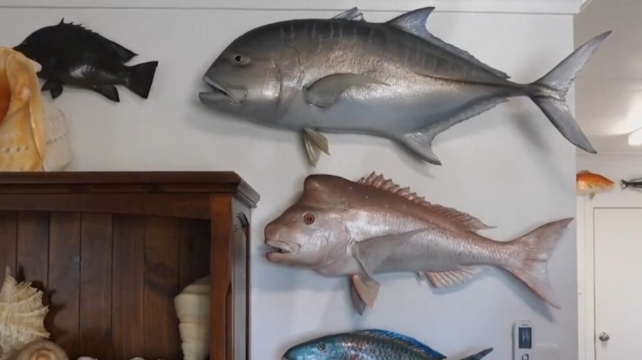 Realistic Fish Replicas Hook Fishermen