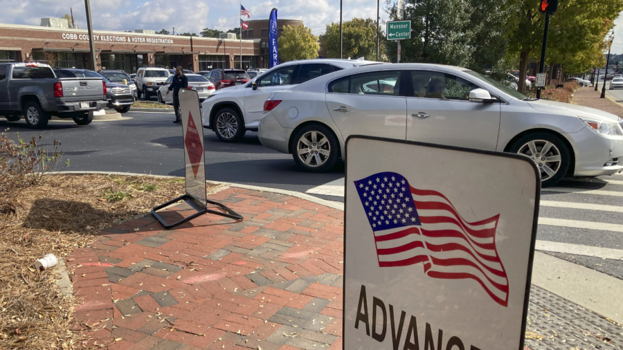 Early In-Person Voting Begins in Georgia