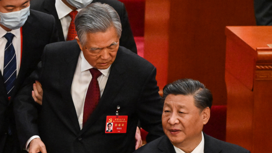 Ex-Chinese Leader Hu Jintao Escorted Out of Communist Party Congress as Xi Cements Control