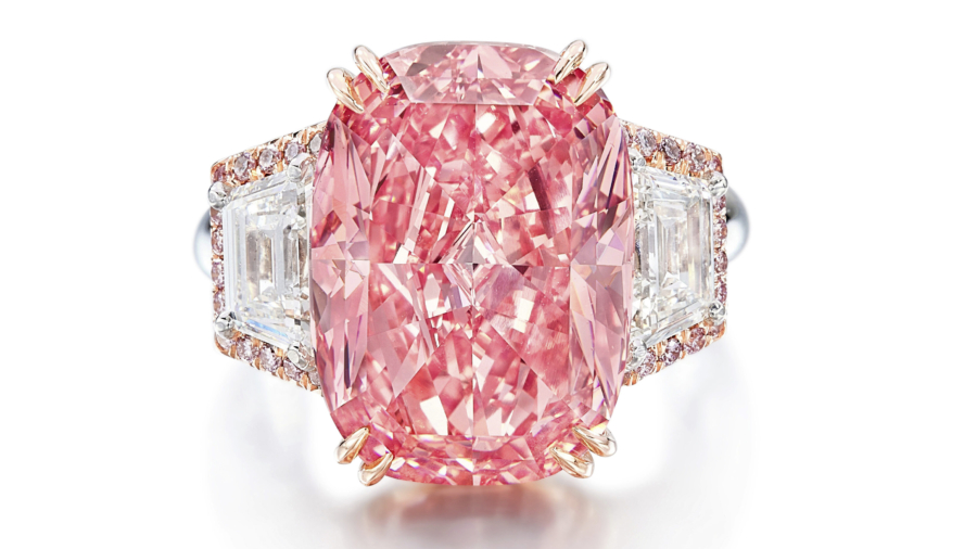 Pink Diamond Sells for Record $49.9 Million at Hong Kong Auction