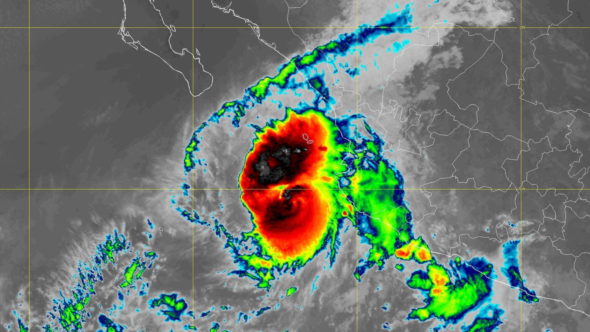 Category 3 Hurricane Orlene Heads for Mexico’s Pacific Coast