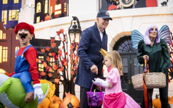 Biden, First Lady Host Trick-or-Treaters at White House
