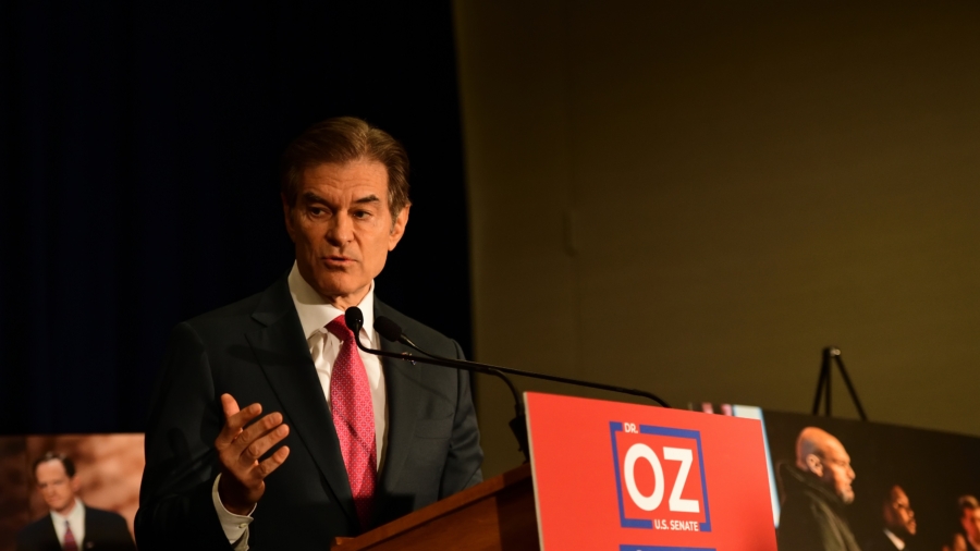 Philly Democrat Endorses Oz for Senate, Says Public Safety More Important Than Party Affiliation