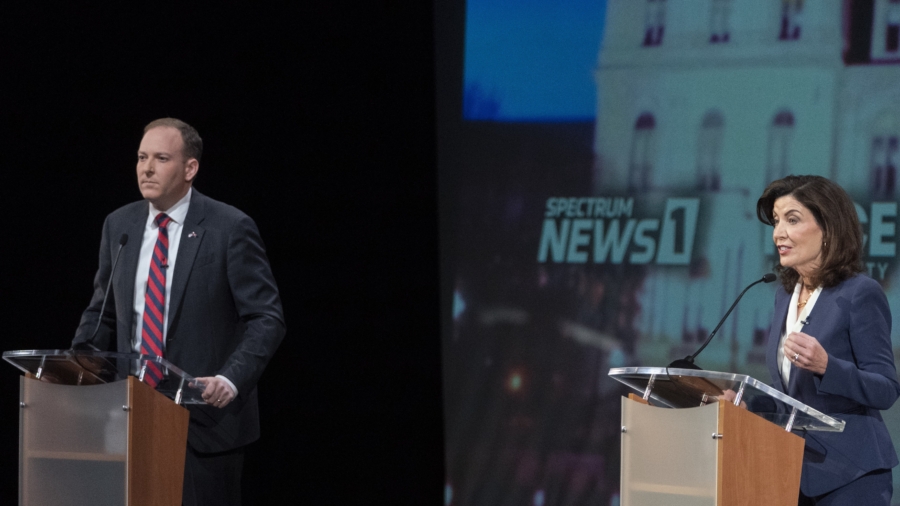 Zeldin and Hochul Face Off in the Race for Governor