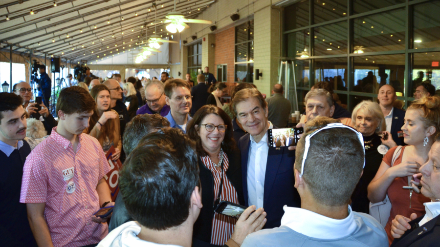 Dr. Oz Hammers Democratic Party on Issues of Economy, Crime, and Fentanyl at Rally in Pennsylvania