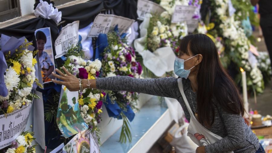 Families Leave Offerings for Children Slain at Thai Day Care