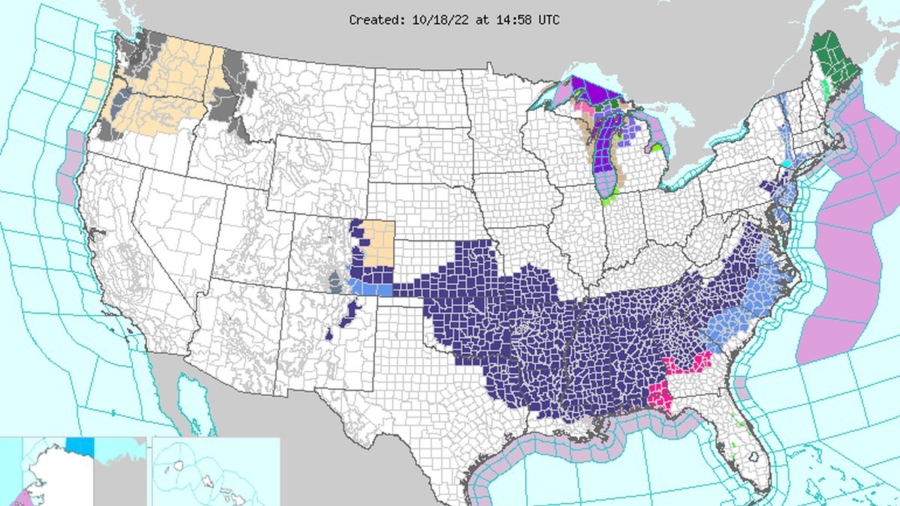 Coldest Air Of Season So Far Hits US East Coast | NTD