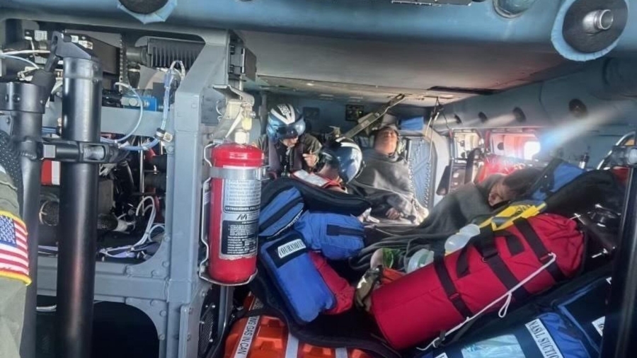 US Coast Guard Rescues 3 Boaters Left Stranded, Fending Off Sharks After Fishing Trip Went Wrong