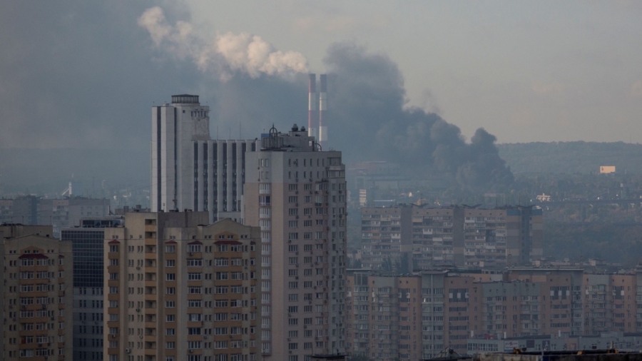 Russia Launches Biggest Air Strikes Since Start of Ukraine War