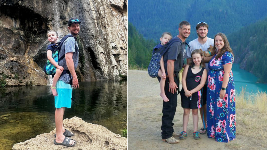 Colorado Dad Carries Disabled Son on His Back While Traveling Across the US