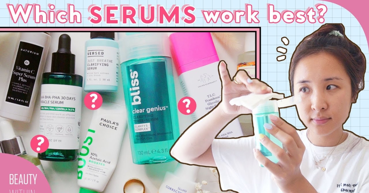 Top Niacinamide, Retinol, AHA, & BHA Serums for Acne, Hyperpigmentation