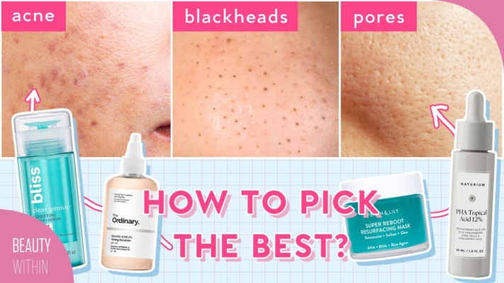 AHA, BHA, PHA: How to Use Chemical Exfoliants for Acne, Hyperpigmentation, Large Pores & More!