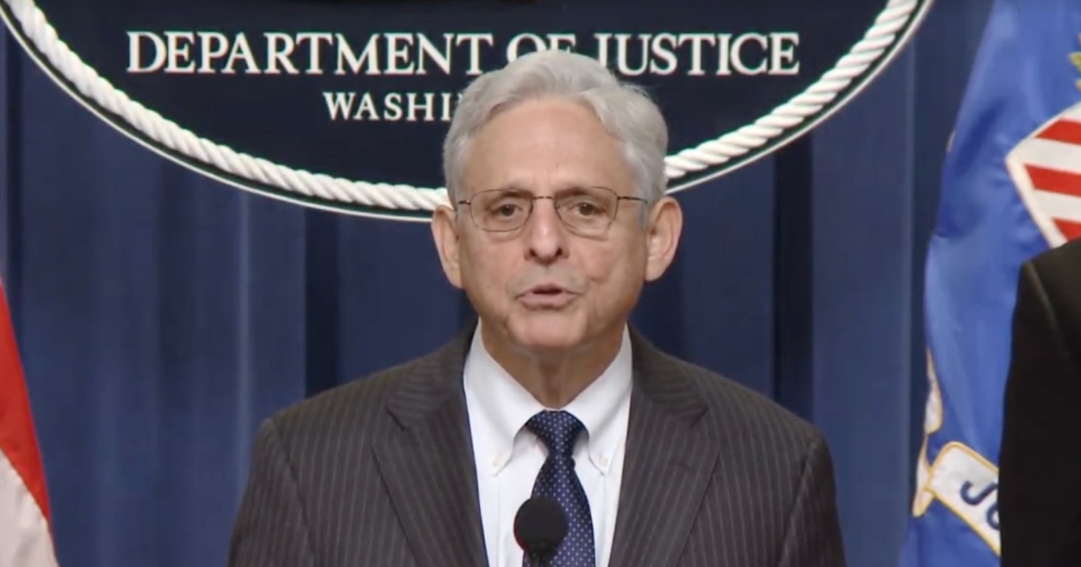 Attorney General Merrick Garland Makes a Statement NTD