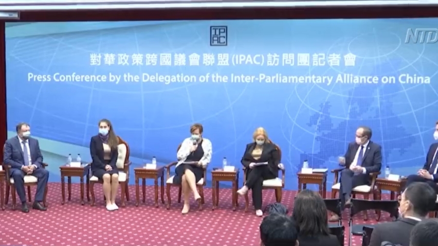 European Lawmakers Visit Taiwan to Show Support