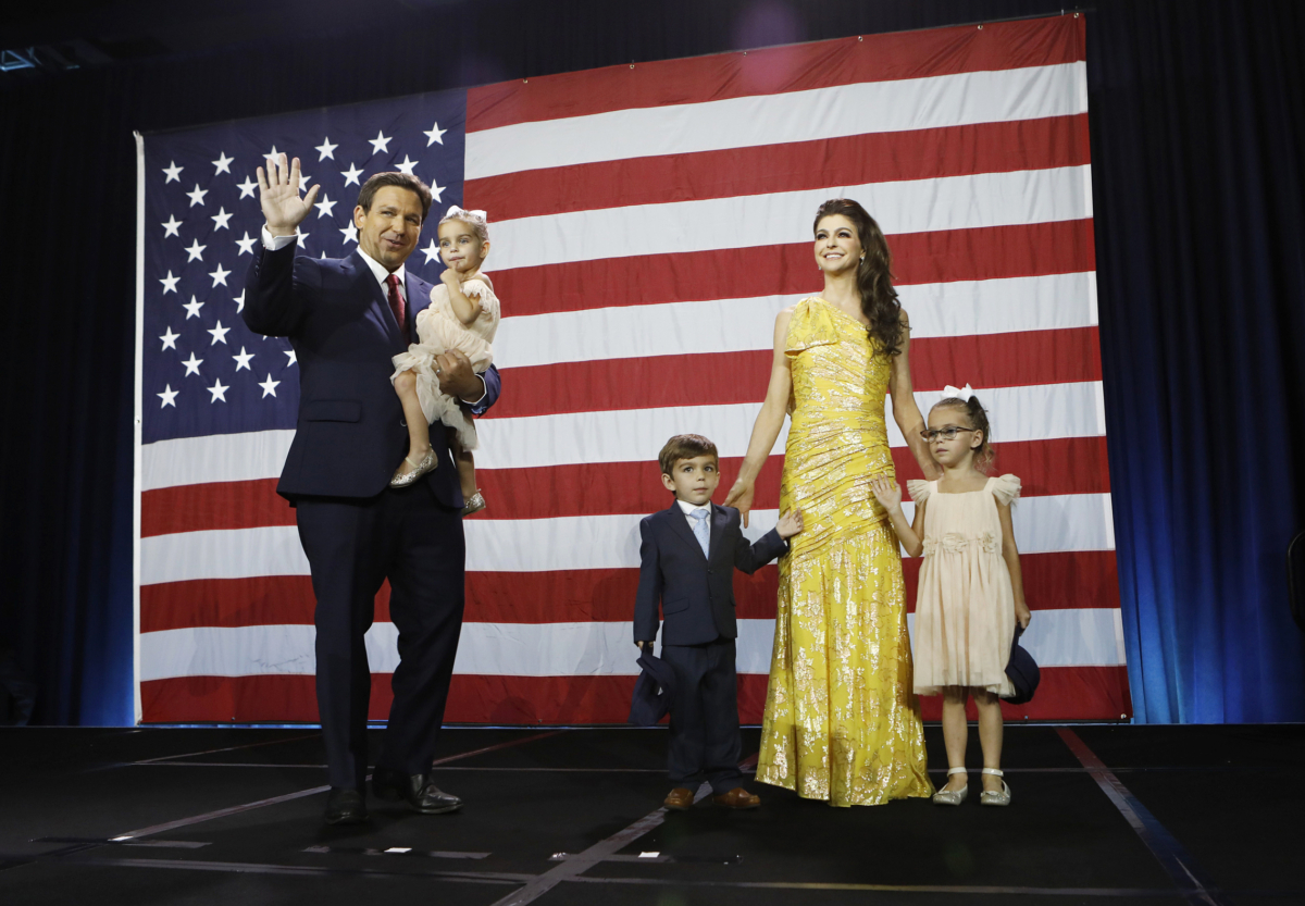 Ron DeSantis Holds Election Night Event In Tampa