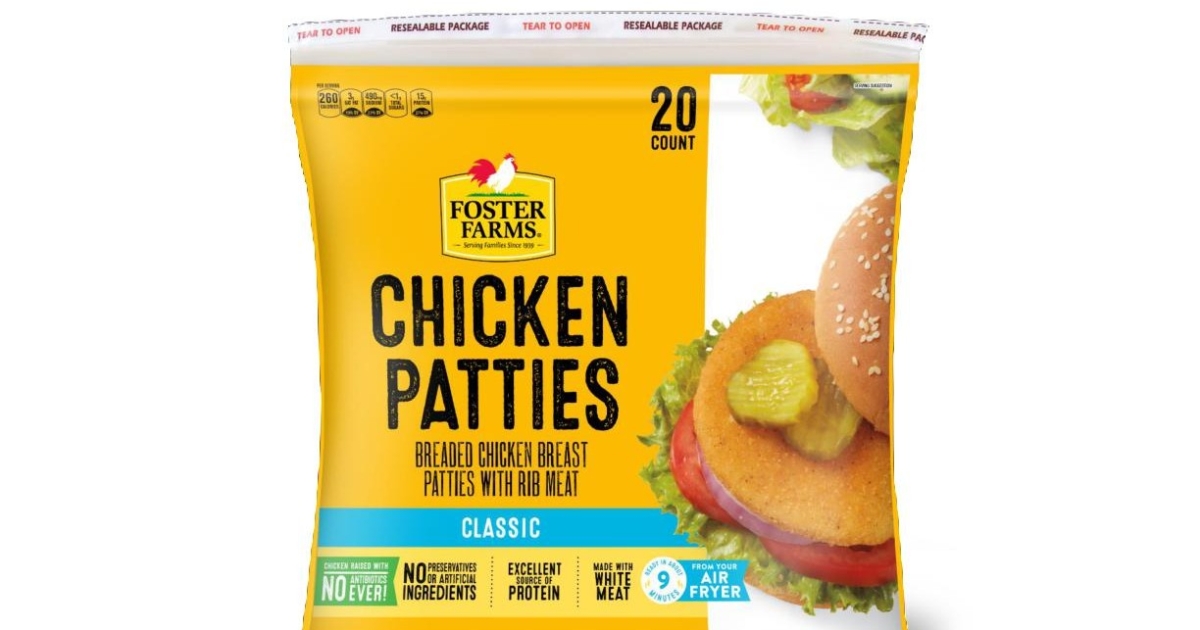 Foster Farms Chicken Patties Sold at Costco Recalled for Possible