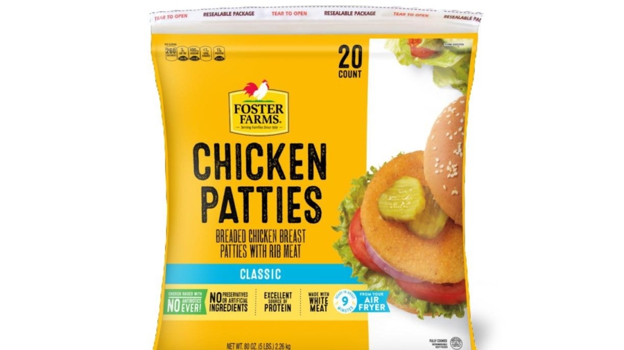 Foster Farms Chicken Patties Sold at Costco Recalled for Possible Contamination