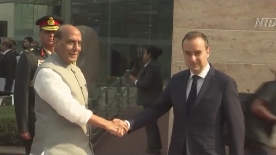 India, France Ministers Meet for Defense Talks