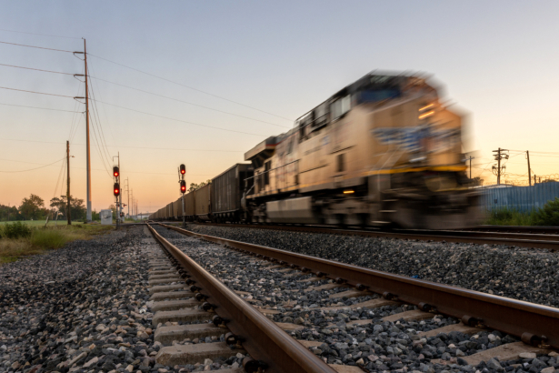 Texas freight train