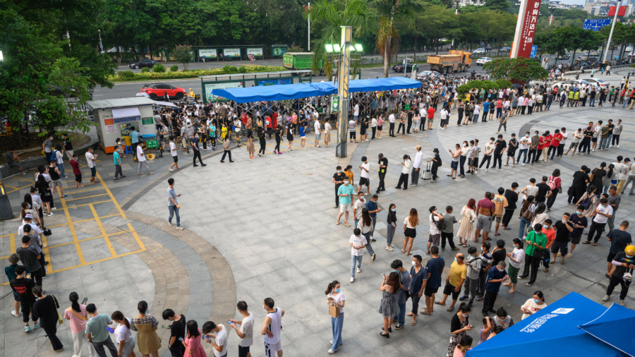 China’s Guangzhou Under Lockdown Amid Surging Cases