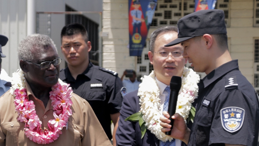 China Donates to Solomon Islands Days After Australia